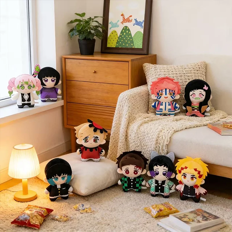 

Japanese Anime Nezuko Game Peripheral Kawaii Pillow Product Ghost Slayer Blade Plush Tanjiro Gift for friend