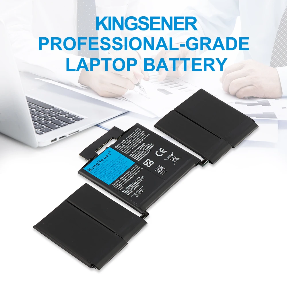 KingSener A1964 Laptop-Akku für Apple MacBook Pro A1989 13" (2018/2019) A2251 (2020) EMC3214 EMC3358 020-02497 MR9Q2LL/A 58Wh – Detail 1