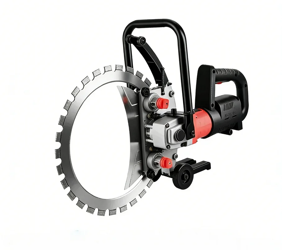 Brushless Electric Ring Saw Concrete Cutter Handheld Wall Cutter for Stone Grooving