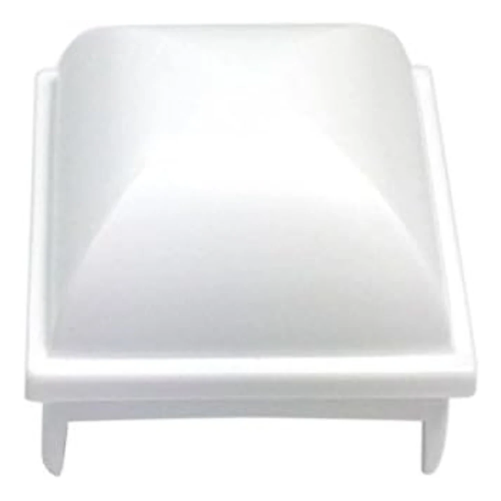 Protective Fence Post Covers for Above Ground Pools Fits Hollow Square Posts Measuring 1 5 Inch by 1 5 Inch Made from PP Plastic