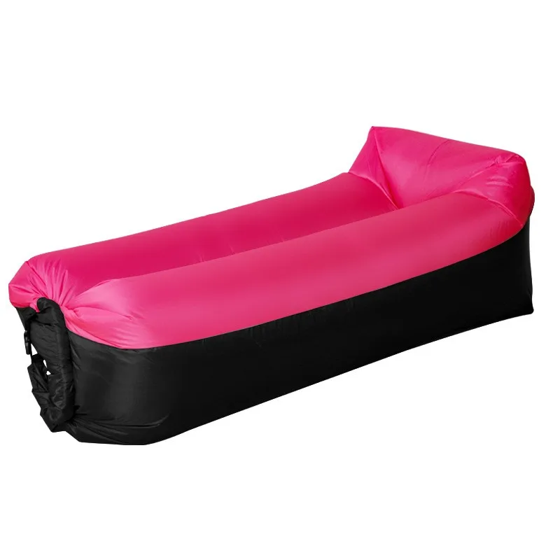 Almohada calefactora, sofá inflable en Stock, sofá de aire perezoso portátil para exteriores, cama inflable plegable, saco de dormir, Muebles inflables