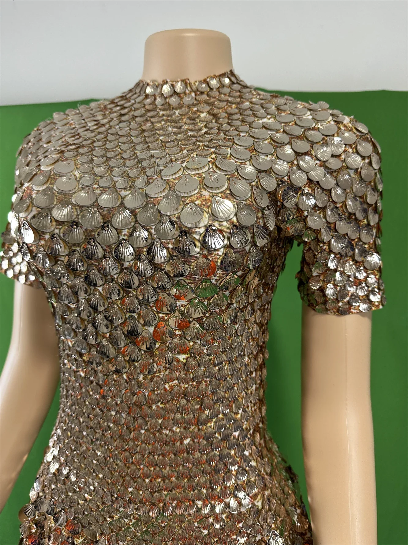 

Women Sequins Dancer Stage Wear Performance Dress Party Costumes DJ DS Gogo Pole Queen Outfits 2025