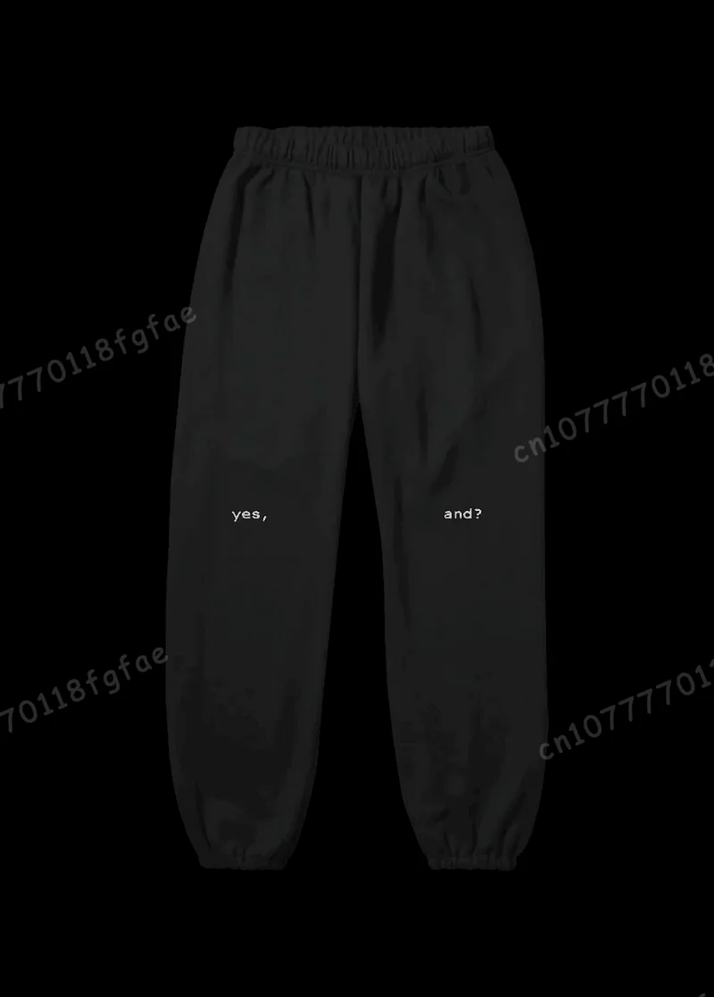 Ariana Grande Yes，And? Drawstring Trendy Sweatpants Loose Fit Pants Men Casual Joggers women