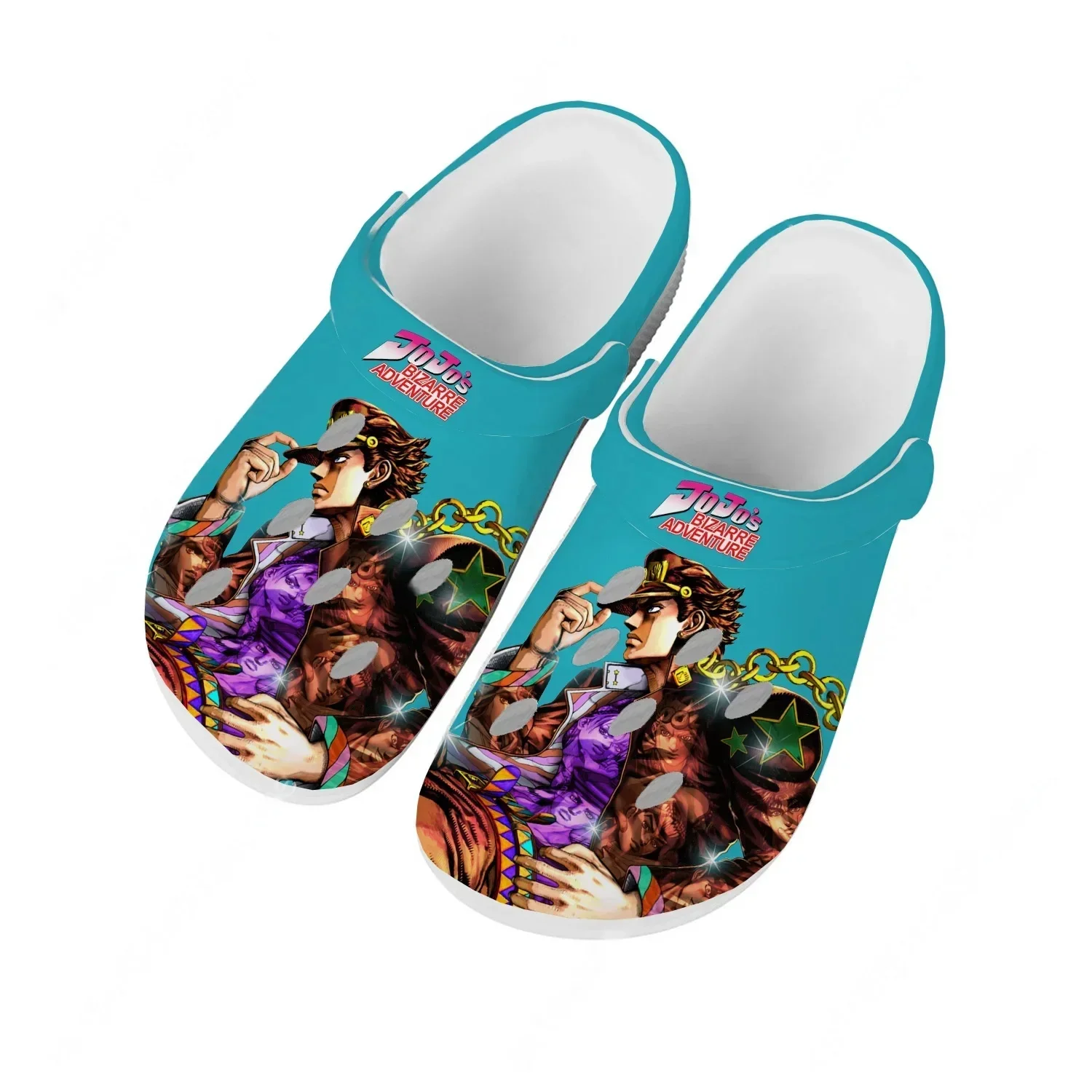 

Сандалии Jojos Bizarre Adventure для мужчин, женщин и подростков, модные водные туфли, дышащие комфортные пляжные тапочки на заказ