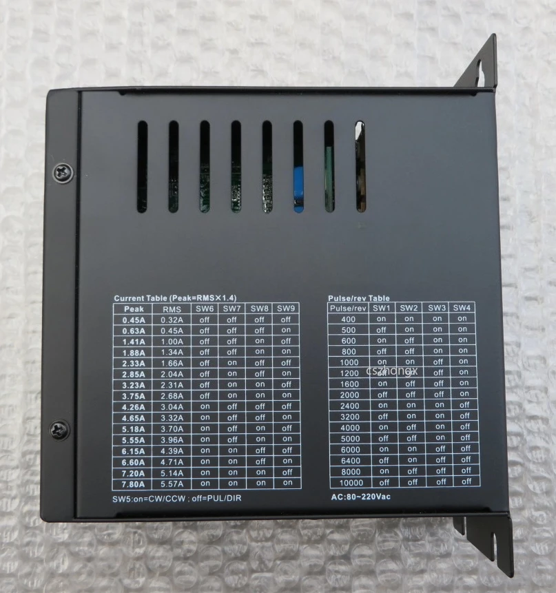 220VAC 2-Phase high voltage stepper drive ND2278，Original 1.0A-7.8A Driver it's latest version ND227