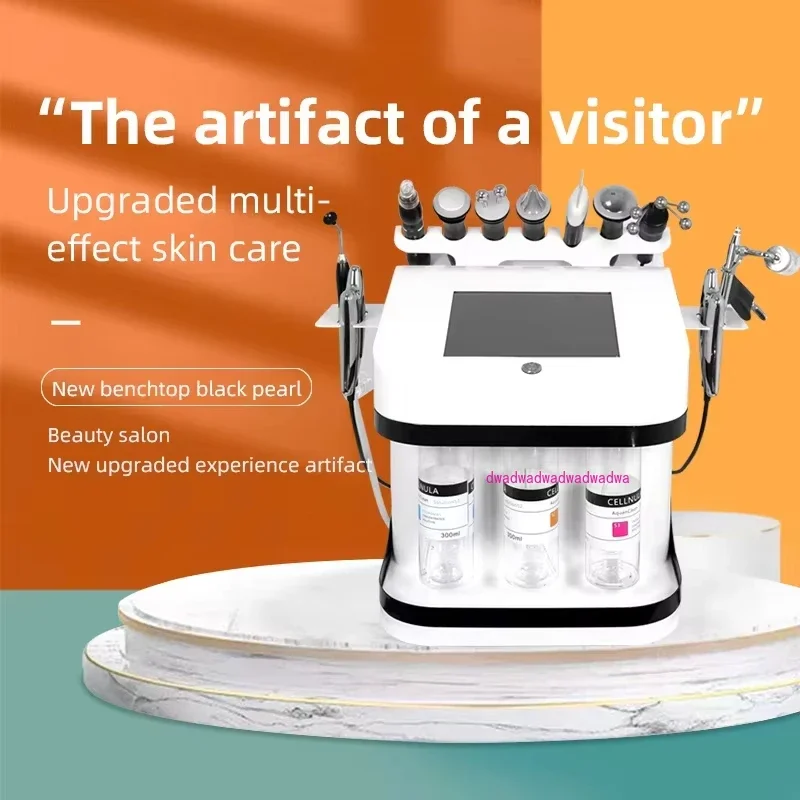 New benchtop Black Pearl 10-in-1 multi-functional skin management integrated instrument cleaning micro-grinding machine