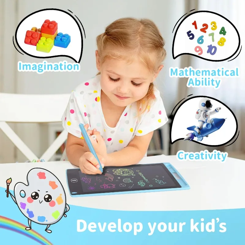 8.5 Inch LCD Writing Tablet Drawing Board Graffiti Sketchpad Erasable Handwriting Pad Toys for Kids Boys Gifts
