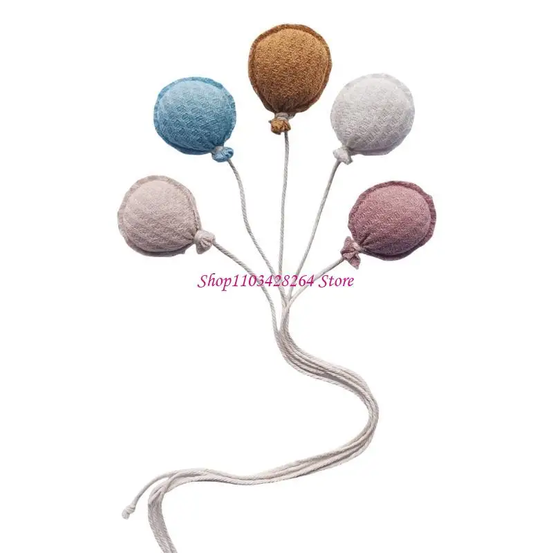  5pcs Baby Birthday Background Decoration Balloon Newborn Photography Props