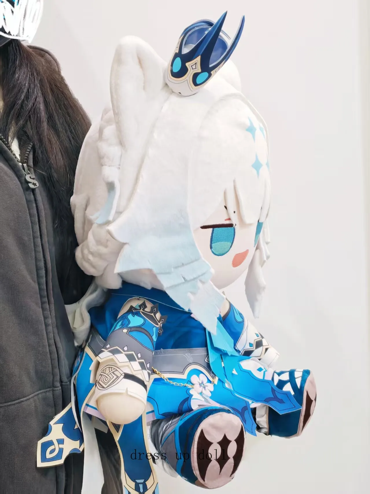 40CM Cerydra Honkai：Star Rail Sitting Posture Doll Anime Game Plushie Cosplay Gift Change Clothes Plush Stuffed Toys Mascot