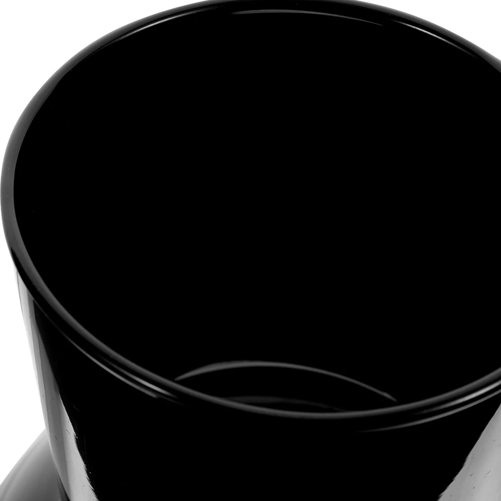 

Glass Decorative Flower Vase Unique Design Small Glass Vase Smooth Mouth Desktop Flower Holder Home Style Home Desk Vases