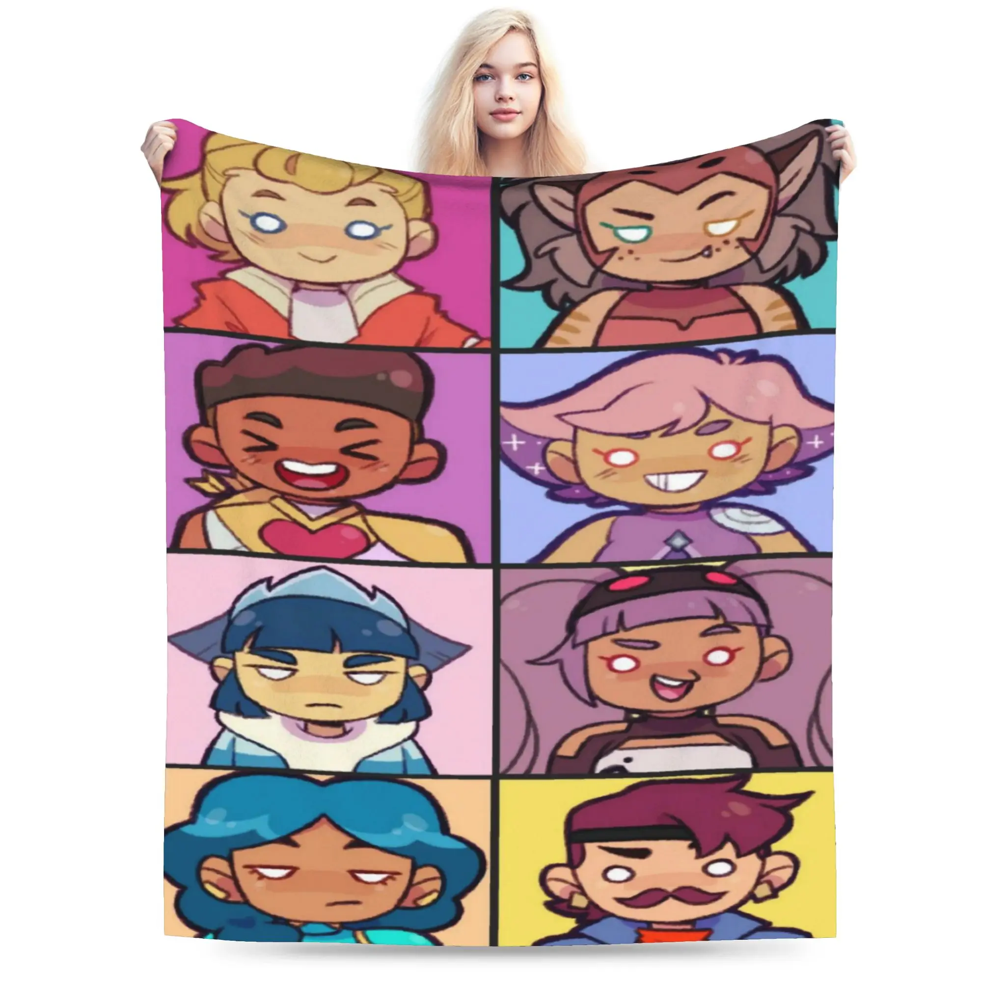 Y2K She-Ra and the Princesses of Power Blanket Ultra-Soft Flannel  Comfortable Throw Blanket Machine Washable