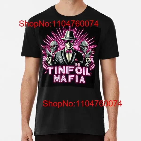The Tinfoil Mafia Esteemed Gentlemen Premium T Shirt S 5XL vintage Washed Stylish designer clothes Versatile Casual graphic