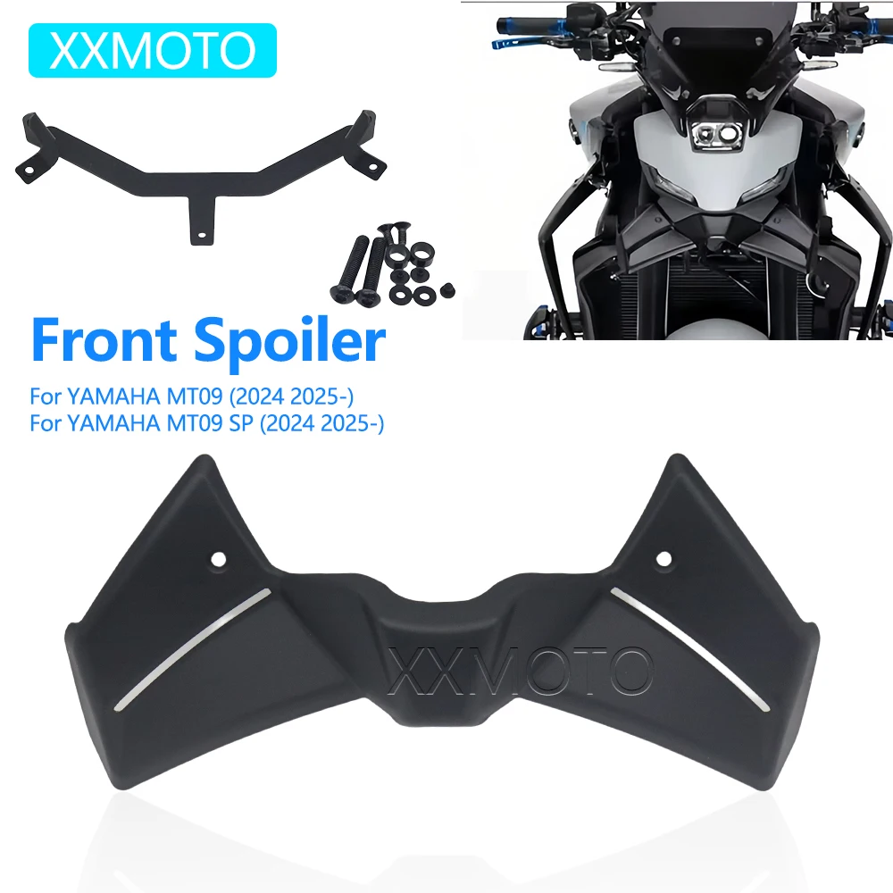 

Downforce Frontal Spoilers For Yamaha MT-09 MT09 SP 2024 2025- Motorcycle Aerodynamic Winglet Front Spoiler Kit Accessories