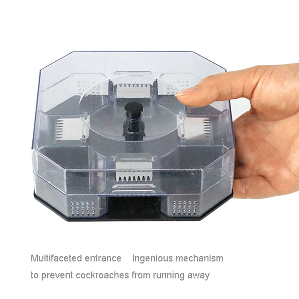 

1pc Household Reusable Roach Catcher: 1pc Cockroach Trap Box For Indoor Kitchen, Non-Toxic Roach Killer, Pest Control ﻿Tool