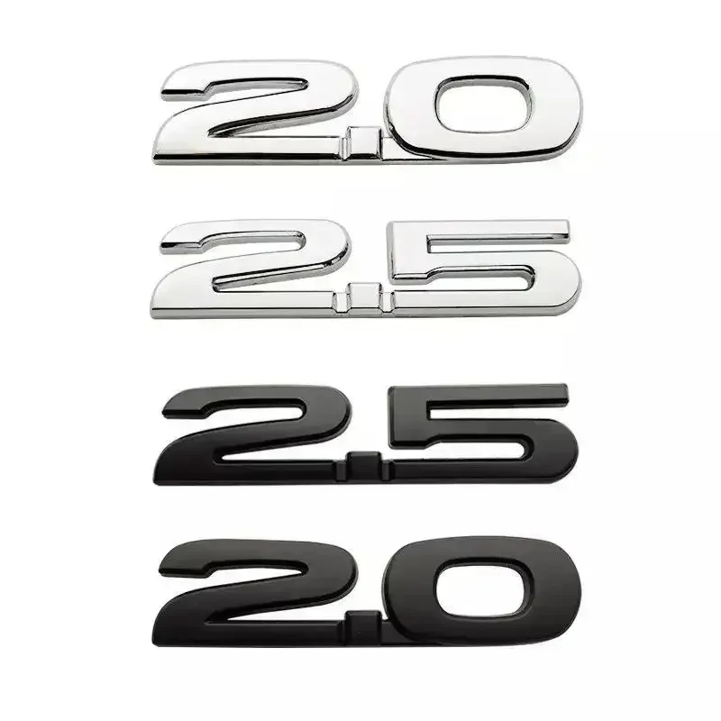 

3D Metal 2.0 2.5 Car Styling Emblem Car Body Badge Decal Sticker For Mazda 2 3 5 6 CX3 CX9 CX-3 CX-5 RX-8 RX-5 axela Skyactive