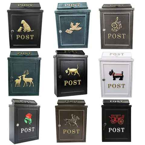 높은 수준 외부 사서함 편지 금속 알루미늄 잘 고정된 포스트 Roombox