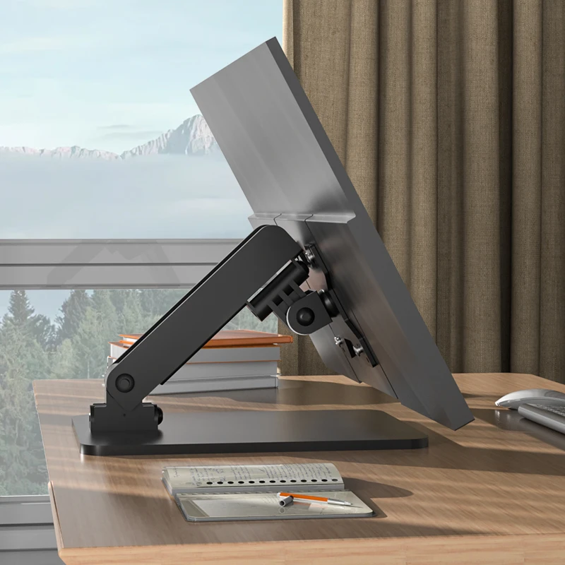 

HILLPORT 13-32 "наклонный монитор, держатель для телевизора, сенсорный экран, настольный кронштейн для монитора, складной стол для монитора, подставка для ПК DZ31