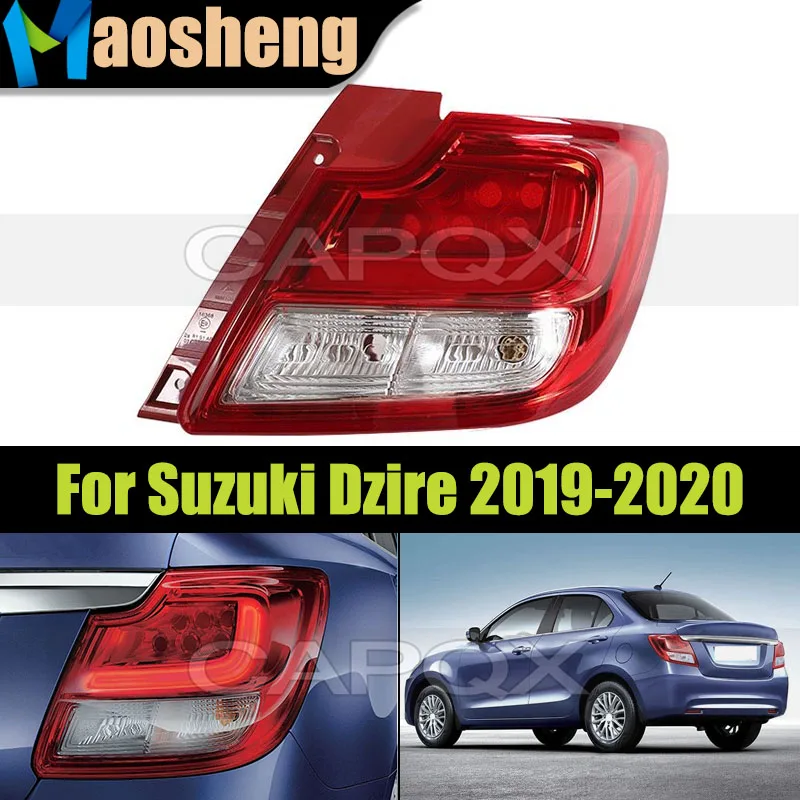 

Задний фонарь бампера для Suzuki Dzire 2019-2020: стоп-сигнал, габаритный огонь, сигнал заднего хода
