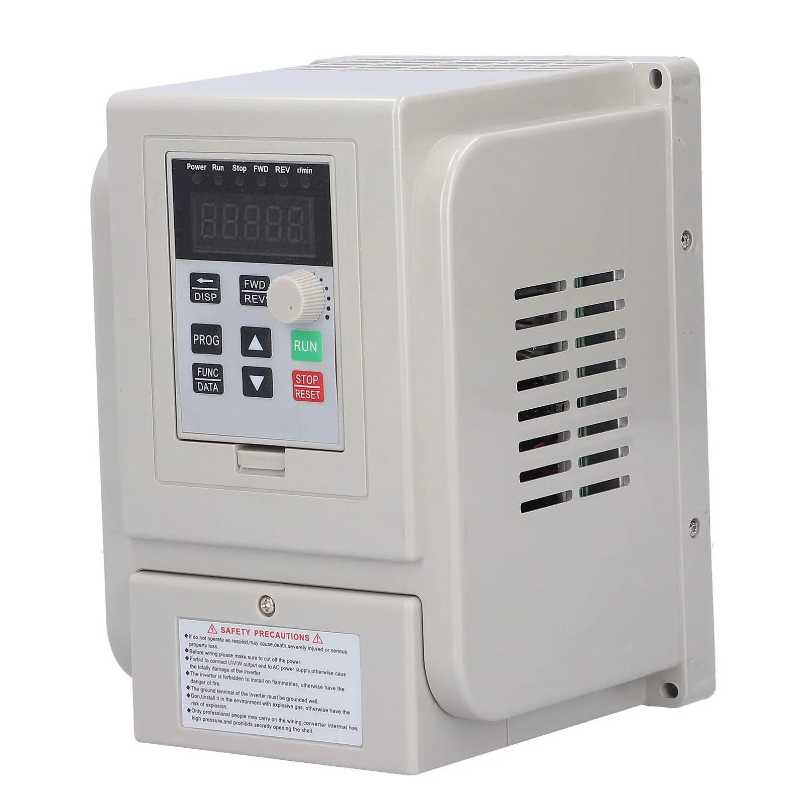 

Variable Frequency Inverter Motor Speed Controller 3‑Phase 220V 2.2KW AT5-2200X