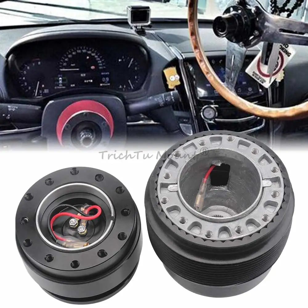 

Комплект быстросъемного адаптера (босса) для рулевого колеса с 6 отверстиями для Honda Accord, Civic, CR-V, Acura CL, TL, RSX 94-2014 гг.