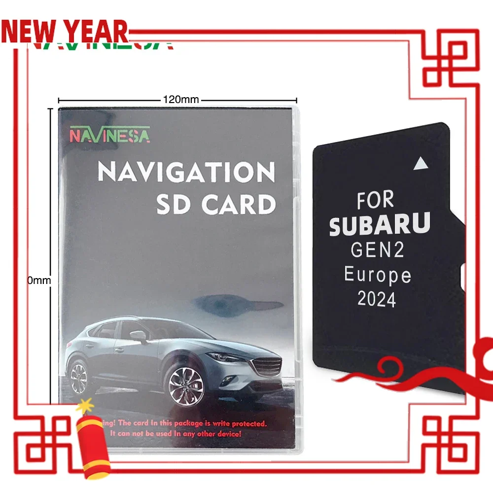 

Sat Nav for Subaru Legacy/Outback/Impreza/XV/Forester Vehicle TF Card Update EU North America GPS Maps 2024 GEN2 Navigation