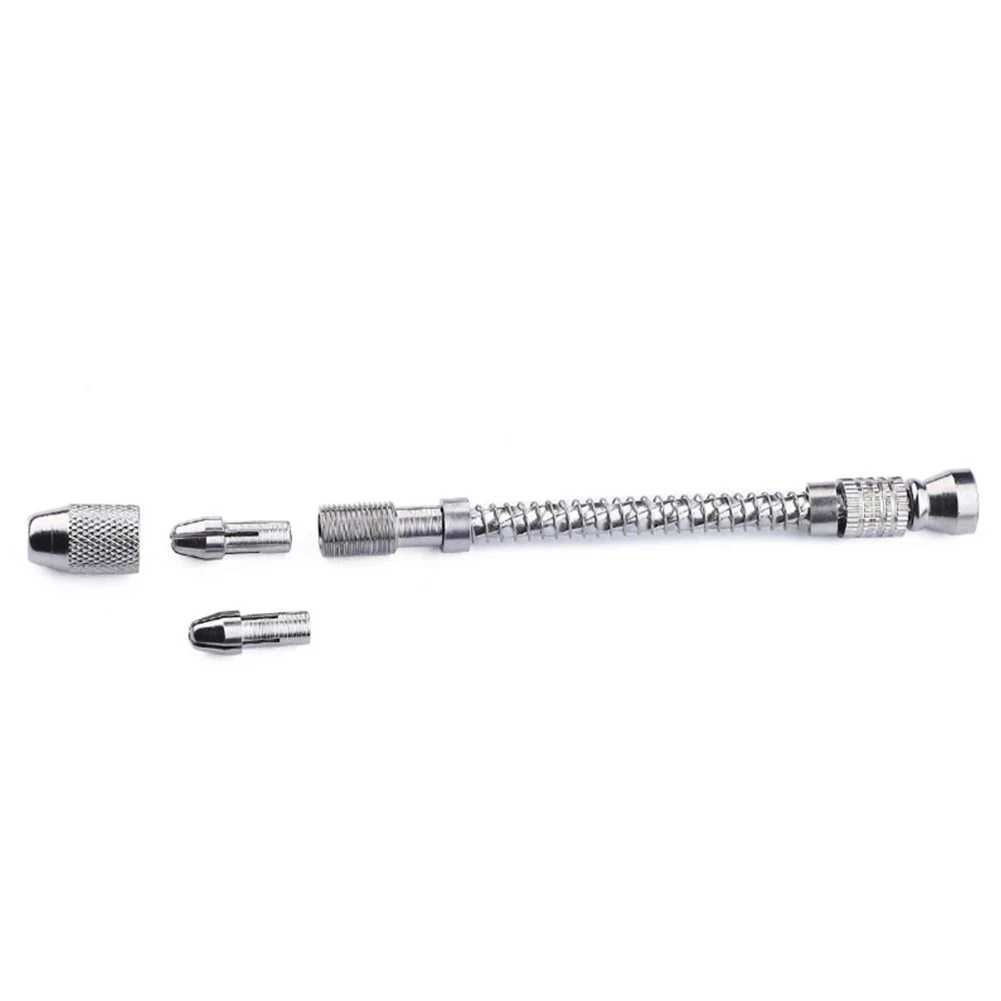 Bit Hand Drill Push Silver Tools Woodworking Drill Bit Drilling For Carving Mini Multi-Tool Semi-Automatic Chuck