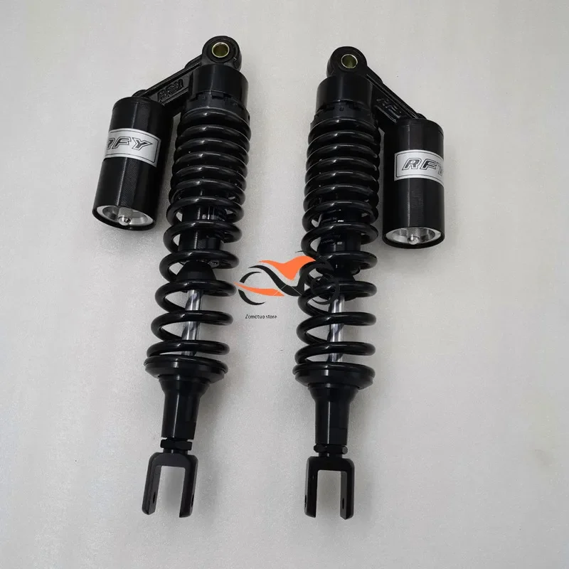 320mm 335mm 355mm 365mm MOTORCYCLE SHOCK ABSORBERS FOR HONDA SUZUKI YAMAHA Kawasaki black