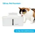 

Automatic for Dogs, Cat, & Multi Pets, Filters Included, White