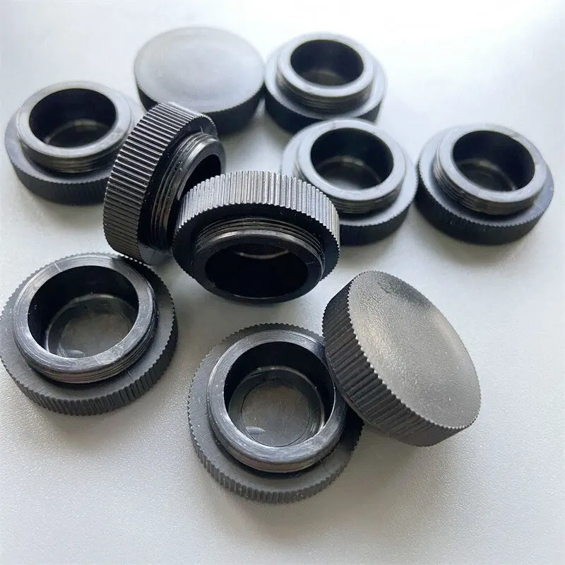20PCS Plastic RMS Thread Objective Lens Dust Cover for Biological Microscope