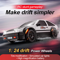 Rc Car 2.4G 4Wd Rc Drift Car Toy Remote Control Gtr Model Electric Vehicle Rc Racing Car Toys with Light for Boys Birthday Gift