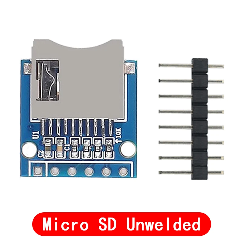 1Pcs Micro SD Storage Expansion Board Mini Micro SD TF Card Memory Shield Module With Pins for Arduino