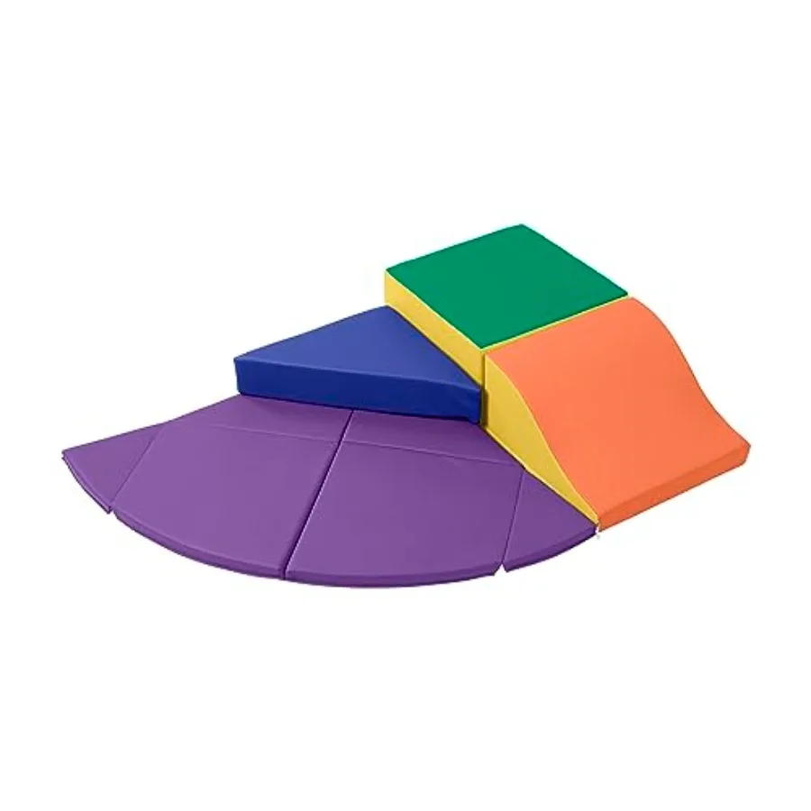 

Набор для игр «Горка-лестница» Junior Adventurer's Summit, 4 элемента, разные цвета, из прочного мягкого пенопласта, безопасен для игровой комнаты в помещении