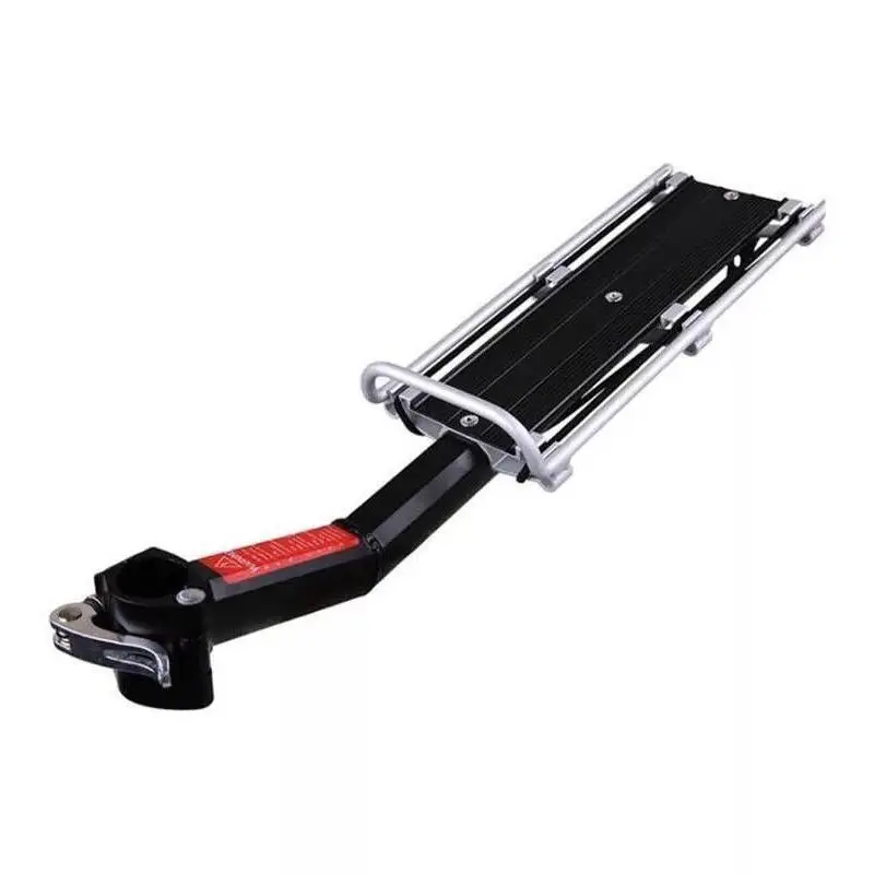 Bicycle Rear Cargo Rack Quick Release Seatpost Mounted Lightweight Aluminum Alloy Bike Luggage Carrier 30kg Load For Cycling