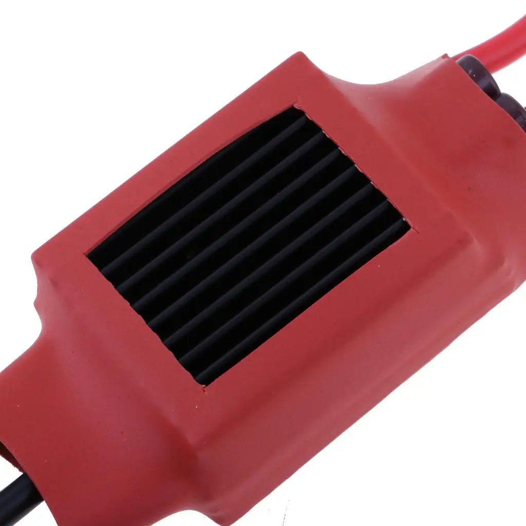 200A OPTO ESC وحدة تحكم في السرعة الكهربائية بدون فرش قطع غيار طائرات الهليكوبتر المعدنية RC لألعاب التحكم عن بعد