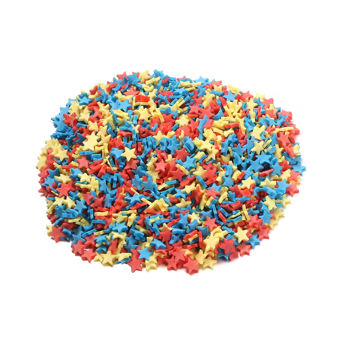 

Colorful Star Filler 100 Case DIY Assceeories Clay Supplies Polymer Decor Scrapbook Decoration Party Craft Projects