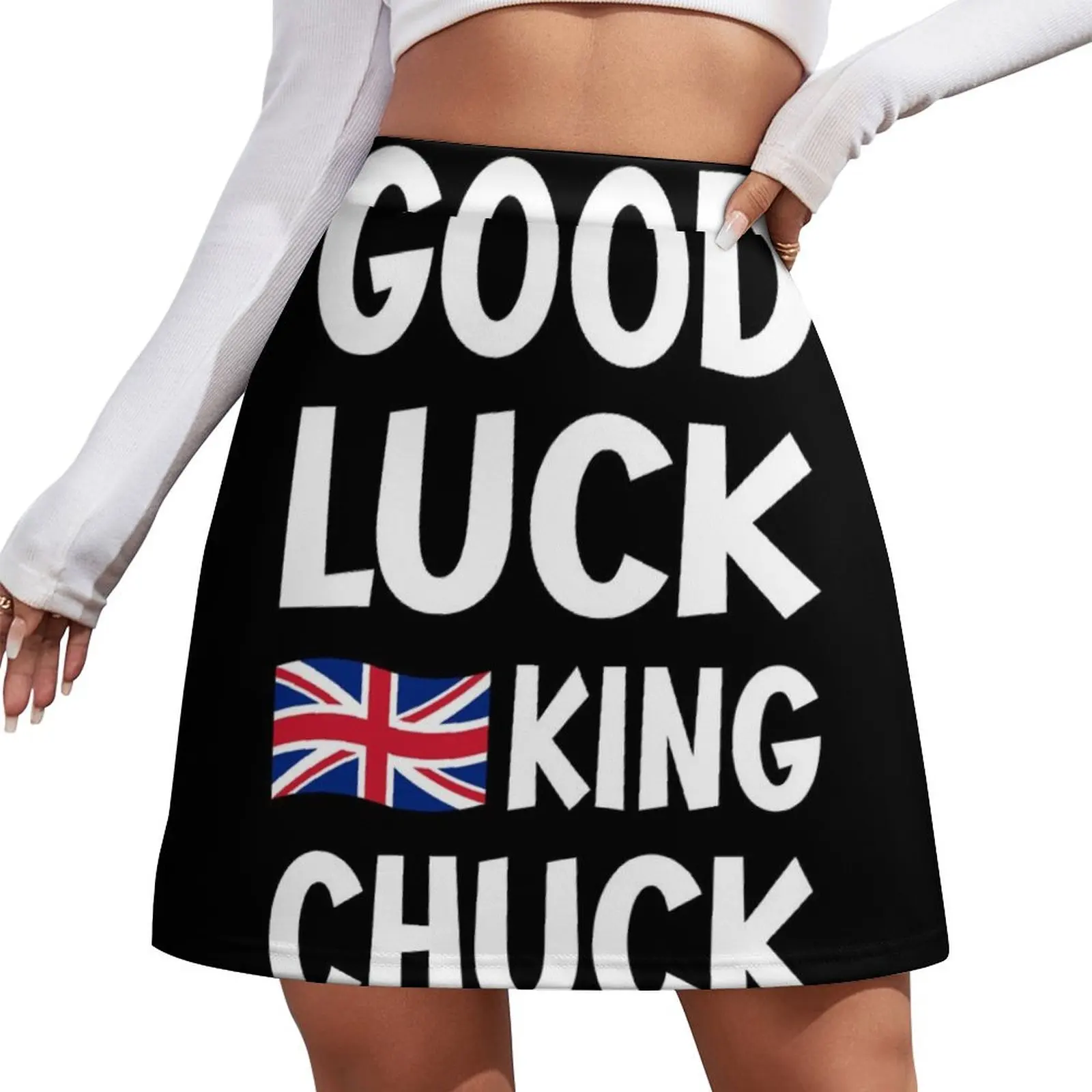 

GOOD LUCK KING CHUCK Mini Skirt skirts summer 2026 woman Clothes for summer night club outfits Mini Skirt