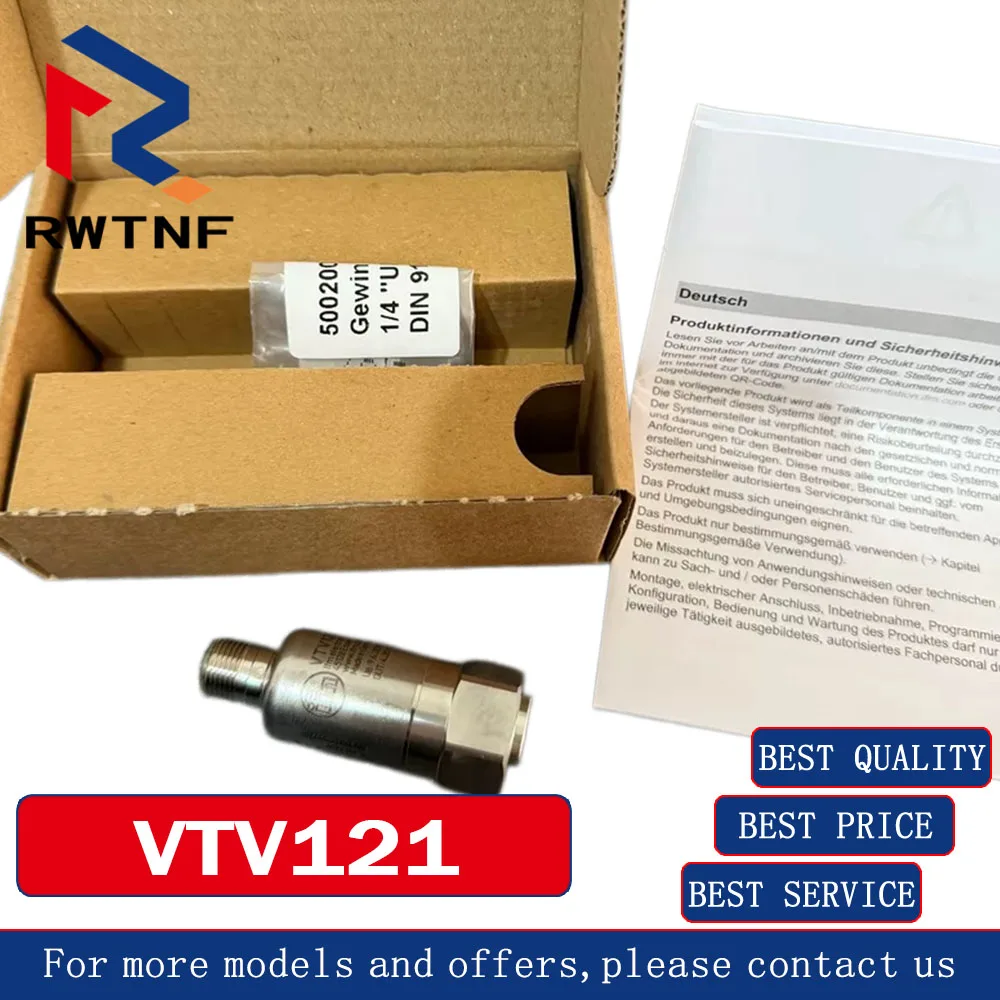Brand New Genuine VTV121 IFM Vibration sensor transmitter,100% original warehouse stock