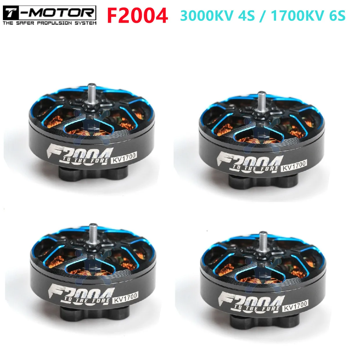 NEW T-MOTOR F2004 3000KV 4S 1700KV 6S Brushless Motor for RC FPV Racing 3inch Cinewhoop 4inch Toothpick 5inch Long Range Drones