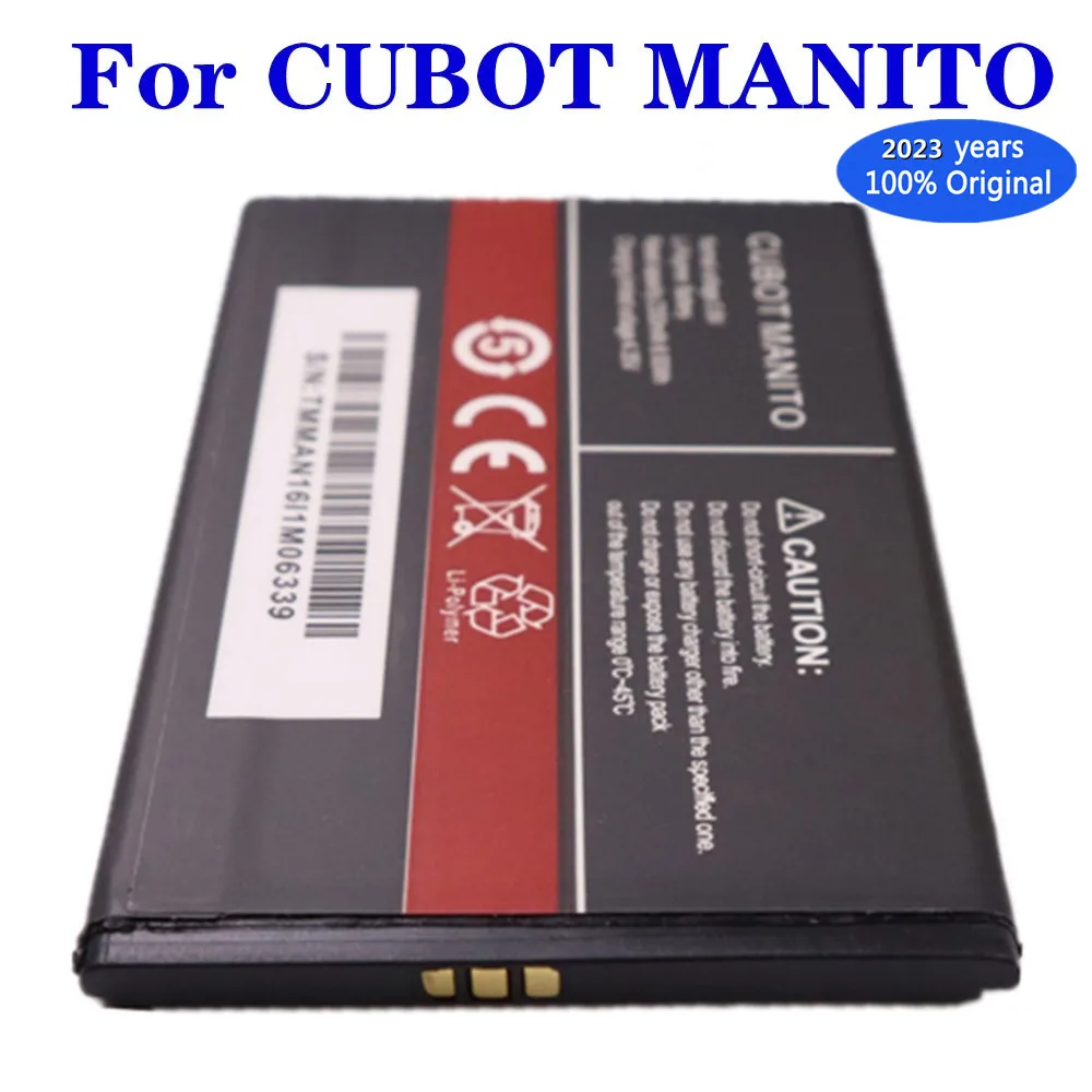 

2023 years New 2350mAh MANITO Original Battery For CUBOT MANITO Mobile Phone Replacement Batteries Bateria + Tracking Number