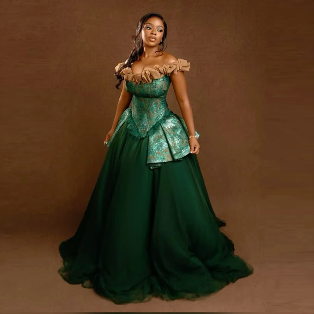 Off The Shoulder Gr… - image