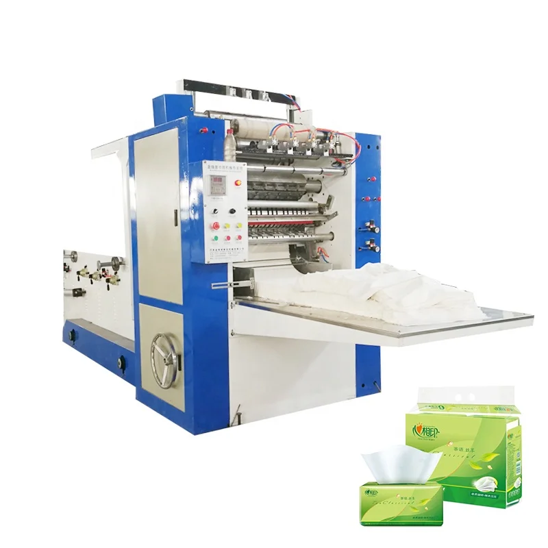 High Efficiency Automatic Facial Tissue and Paper Towel Making Machine for Small Business High Speed Automatic  Customized