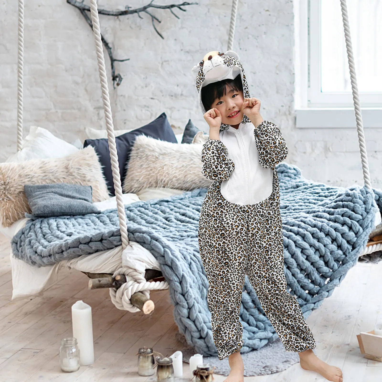 

Animal Show Costume Cotton Creative Design Bright Fade Resistant Easy Wear Comfortable For School Party Stage Performance