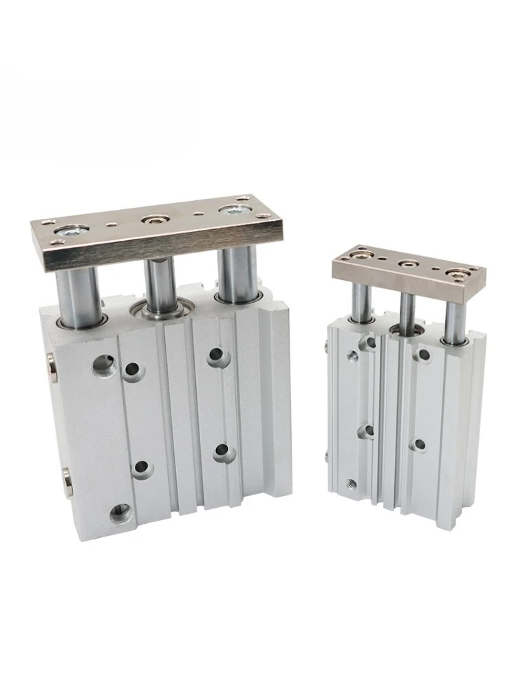 Cylindre de guidage pneumatique Compact de Type MGPM SMC, course MGPM12/16/20/25/32/40/50/63/80 10mm-300mm