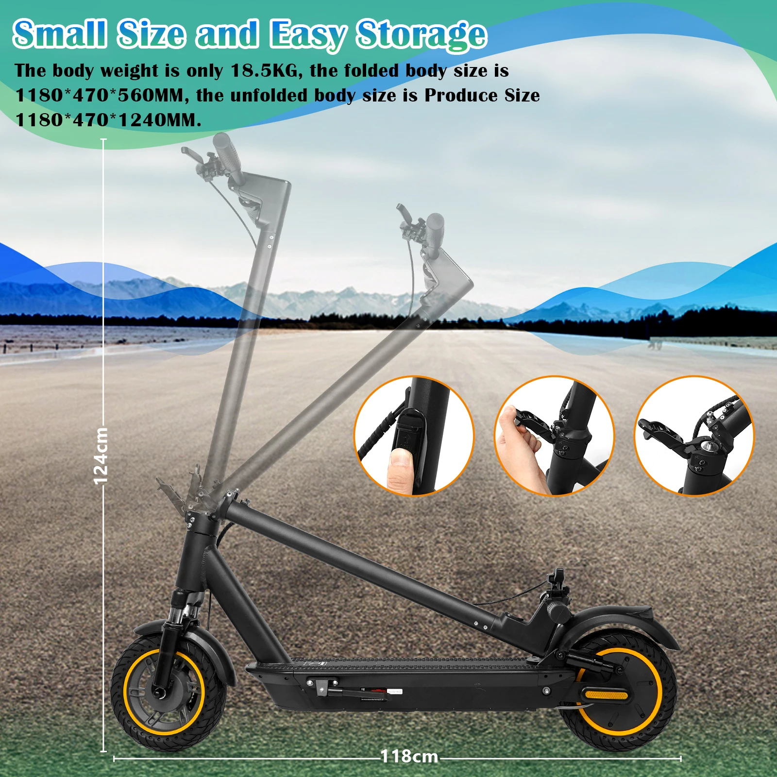 JUICEASE TX01 Elektroroller Leistungsstarker Motor Hohe Geschwindigkeit 45KM Reichweite 42V14.5AH 10-Zoll Luftreifen Hochkapazitätsbatterie Smart Faltbar A1MAX ESMAX AOVOPRO E-Scooter – Detail 20