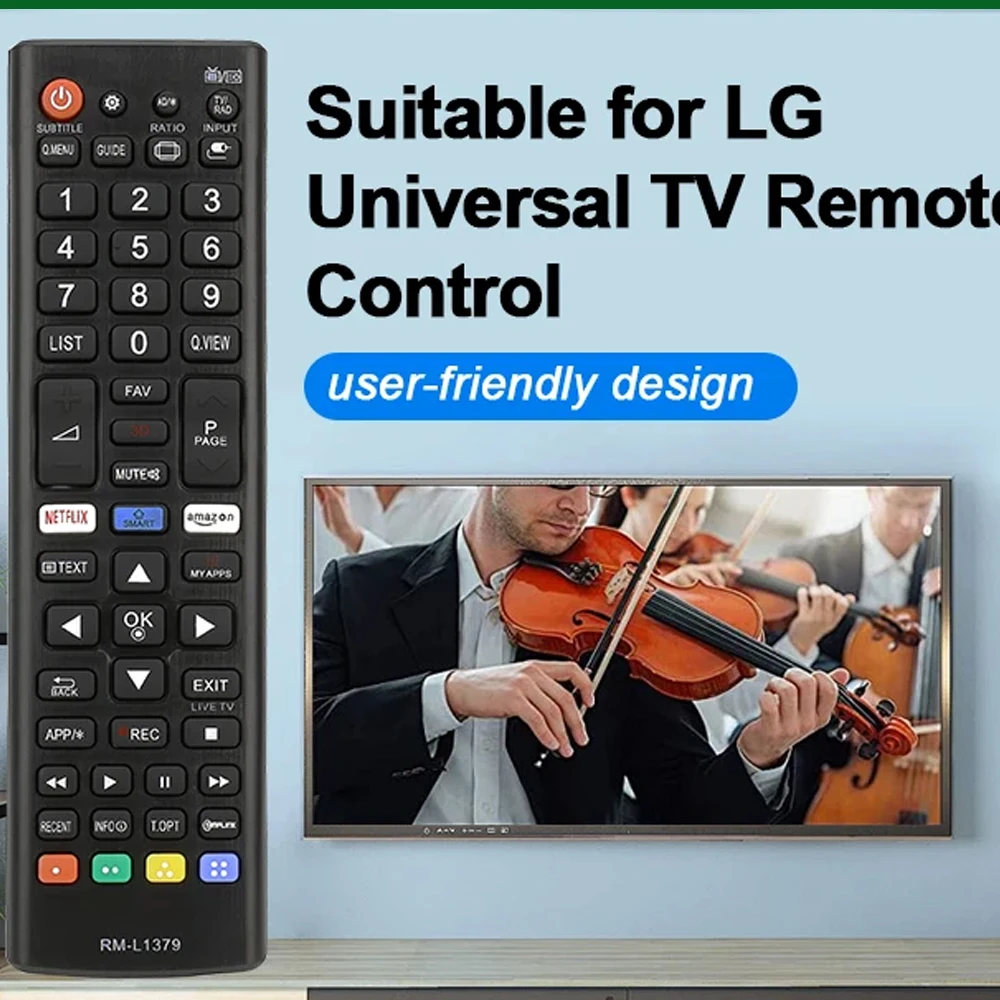 Control Remoto Universal para Control Remoto - Directo para Todos los Controles Remotos de TV LED LCD UHD OLED HDTV Smart TV Plasma Magic