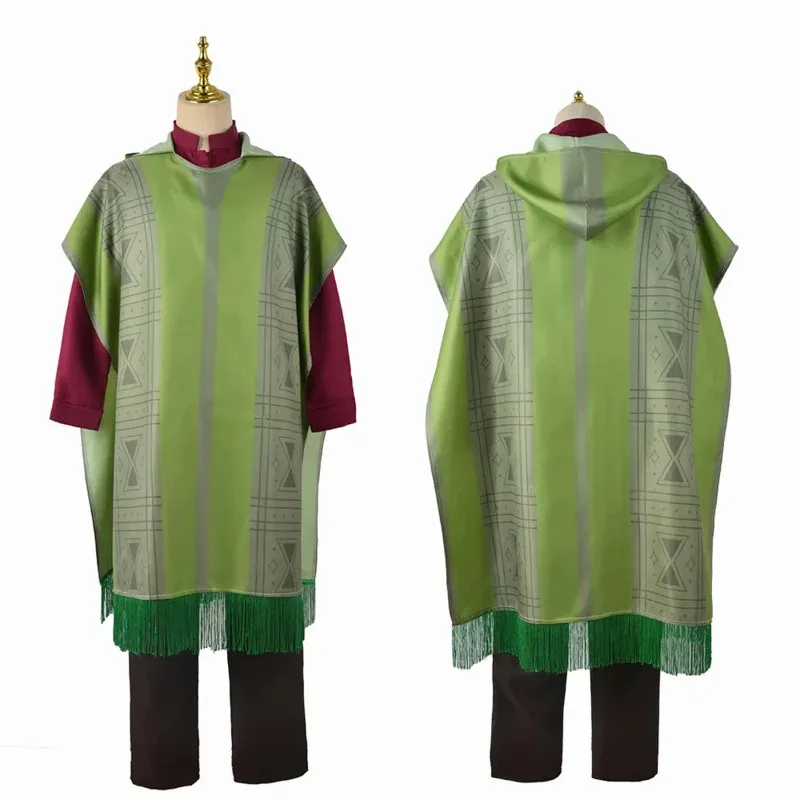 Fascino Bruno Madrigal Costume Cosplay Uomo vestito per bambini Fantasia per Carnevale di compleanno Festa di Halloween di alta qualità OI7709