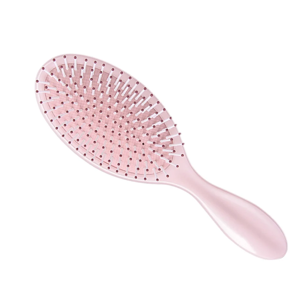 

Curly Straight Hair Comb Plastic Airbag Design Multipurpose Hairdressing Tool Anti-Static Breakage Protection Compact Handle