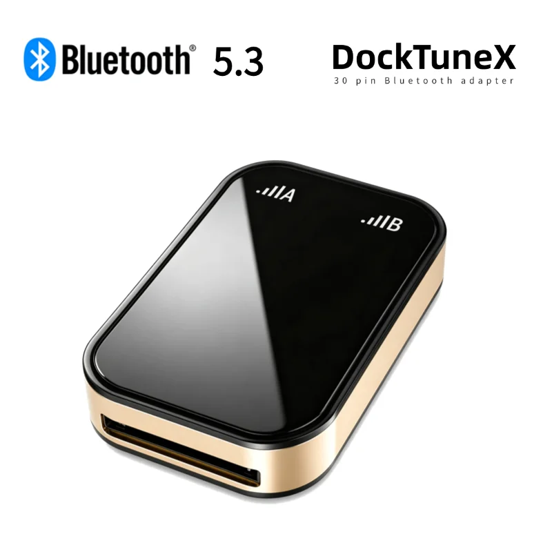DockTuneX Bluetooth Adapter for Bose SoundDock,30-pin Bluetooth Audio Receiver for iPod Music Docking Station , Plug&Play