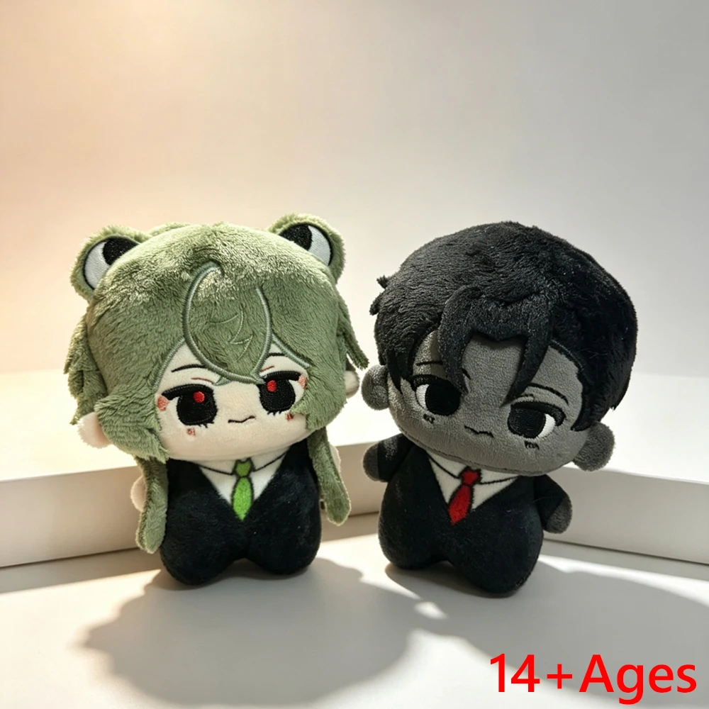Game Froggydude Grox FroggyGrox Cosplay Keychain Q Version Plush Cotton Doll Backpack Pendant Keyring Adult Collection Accessory