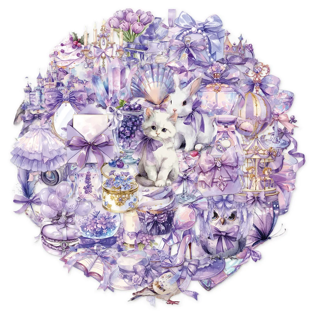 50 قطعة من ملصقات الحيوانات الأليفة الشفافة الإبداعية المكونة من 50 قطعة من ملصقات ألعاب الكمبيوتر المحمول والكمبيوتر اللوحي